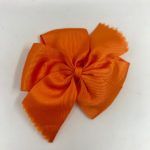 LAZO ELEGANT GRANDE EN NARANJA CON GOMA