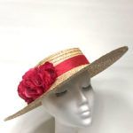 Canotier Helen ala ancha