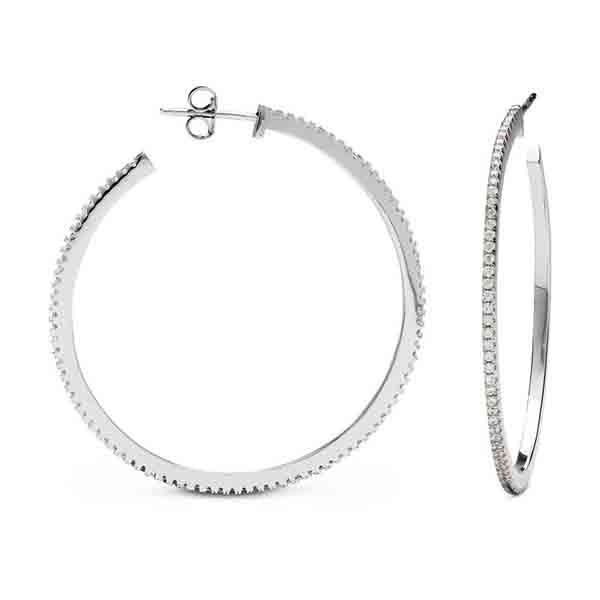 ros Xoma Luxenter de plata con circonitas 43 mm
