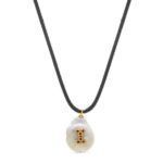 COLLAR I PERLA ZIRCONITA