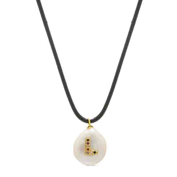 COLLAR L PERLA ZIRCONITAS