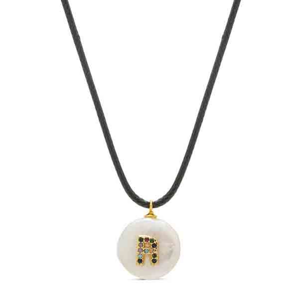 COLLAR R PERLA ZIRCONITA