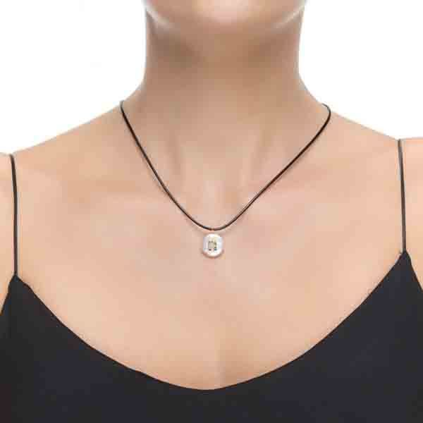COLLAR R PERLA ZIRCONITA