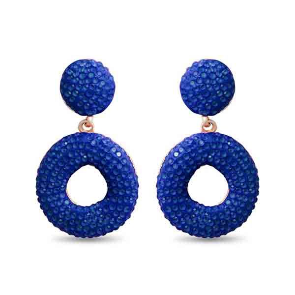 Pendientes Khisat Luxenter en color azul
