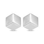 Pendientes Pria de plata de ley 925 con doble baño de rodio Luxenter