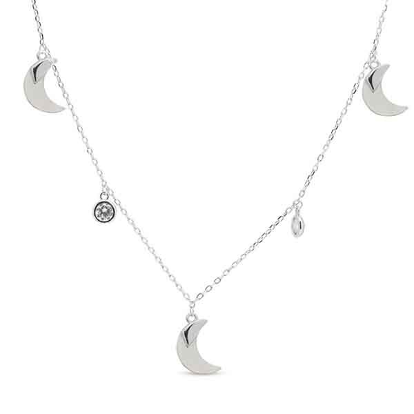 Collar Isenan en plata y madreperla