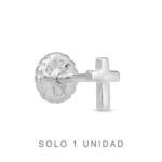 Piercing Trira en plata bañada en rodio