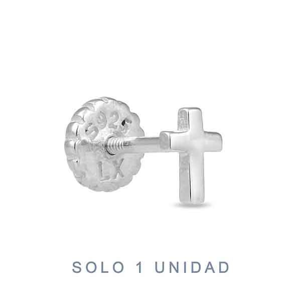 Piercing Trira en plata bañada en rodio