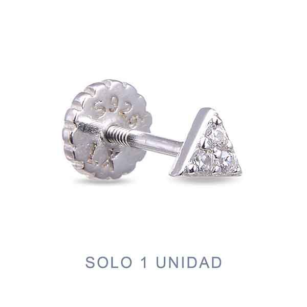 piercing calye plata Piercing Calye en plata bañada en rodio