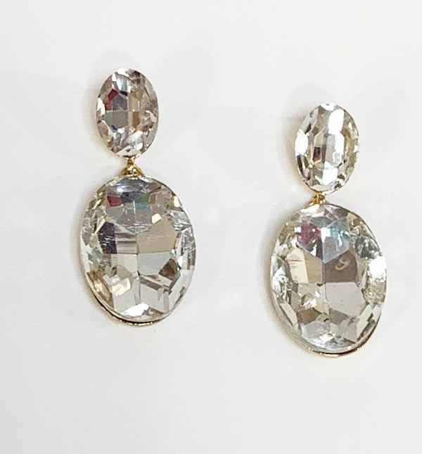 Pendientes vilma cristal