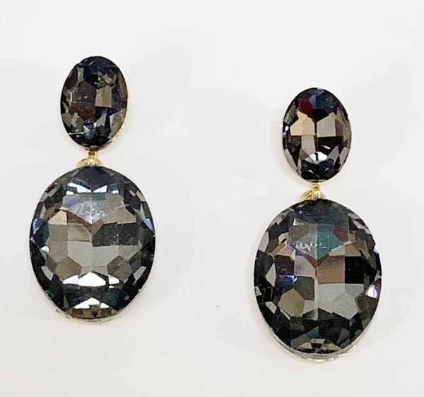 Pendientes vilma gris