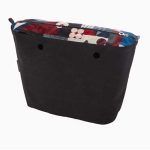 BOLSA INTERNA OBAG MINI TESSUTO VELVE -TERCIOPELO BOURDEAUX