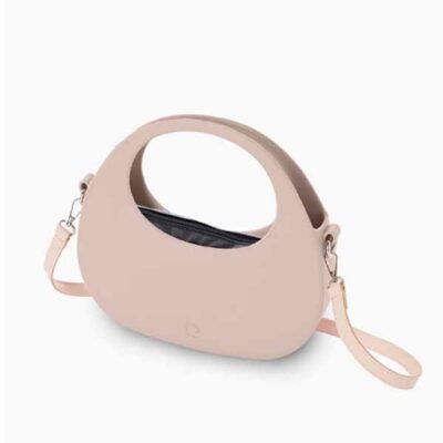 Bolso O bag oblo rosa smoke