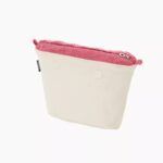 Bolsa interna O bag lana rizada fucsia