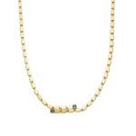 Collar Farisk acabado en oro amarillo de 18 kts