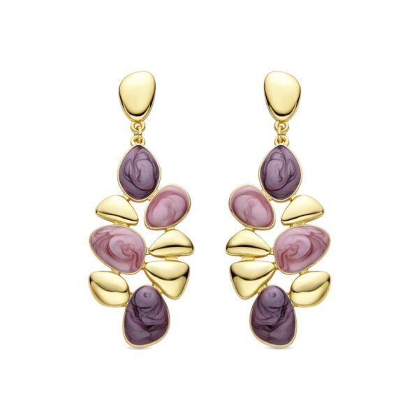 Pendientes Nortul acabado oro 18k Pendientes Nortul acabado oro 18k