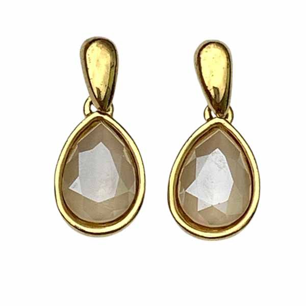 Pendientes Antonella beige