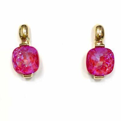 Pendientes Elina fucsia boreal