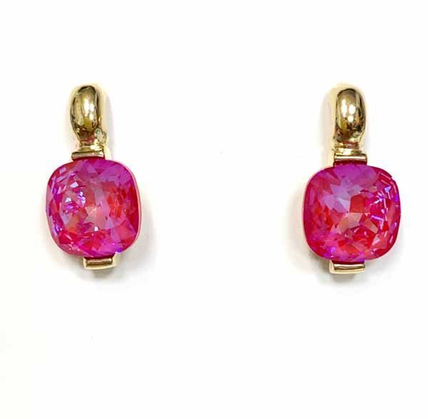 Pendientes Elina fucsia boreal