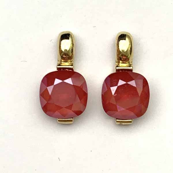 Pendientes Elina rojo