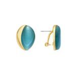 Pendientes Xorai Ojo de Gato Verde