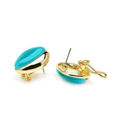 Pendientes Xorai Ojo de Gato Verde 2
