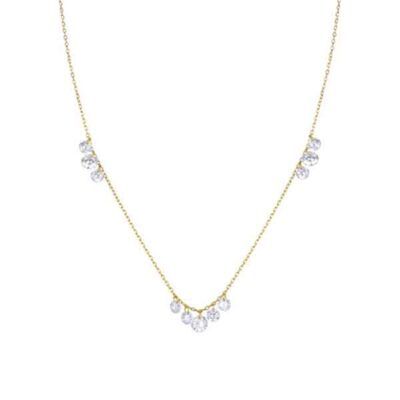 collar onxo plata acabado en oro
