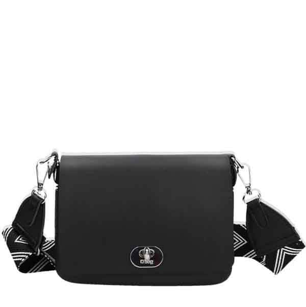 o bag pocket negro bandolera