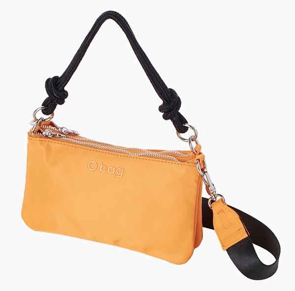 bolso O bag Orlando ámbar de nailon impermeable con bandolera bolso O bag Orlando ámbar de nailon impermeable con bandolera