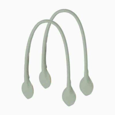 asas largas en color verde té matcha con forma de corazón – accesorio para bolso O bag