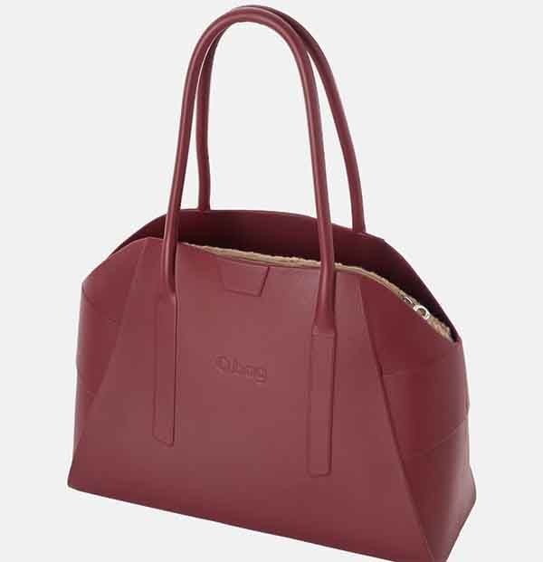 Interior personalizable del bolso O bag Unique granate