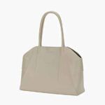 Bolso O bag Unique color arena con asas fijas y cuerpo XL Extralight