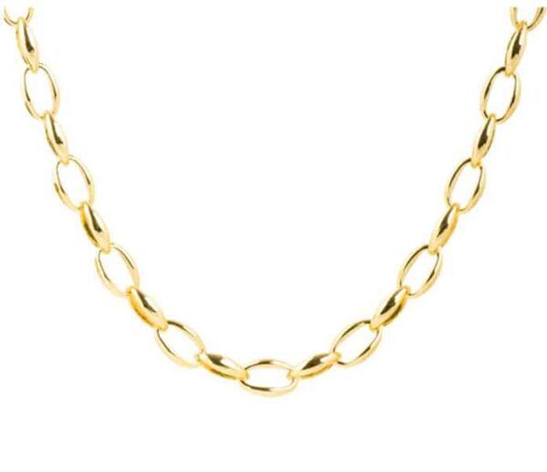 Collar Hande oro 18K Luxenter collar Hande oro 18K Luxenter de eslabones anchos